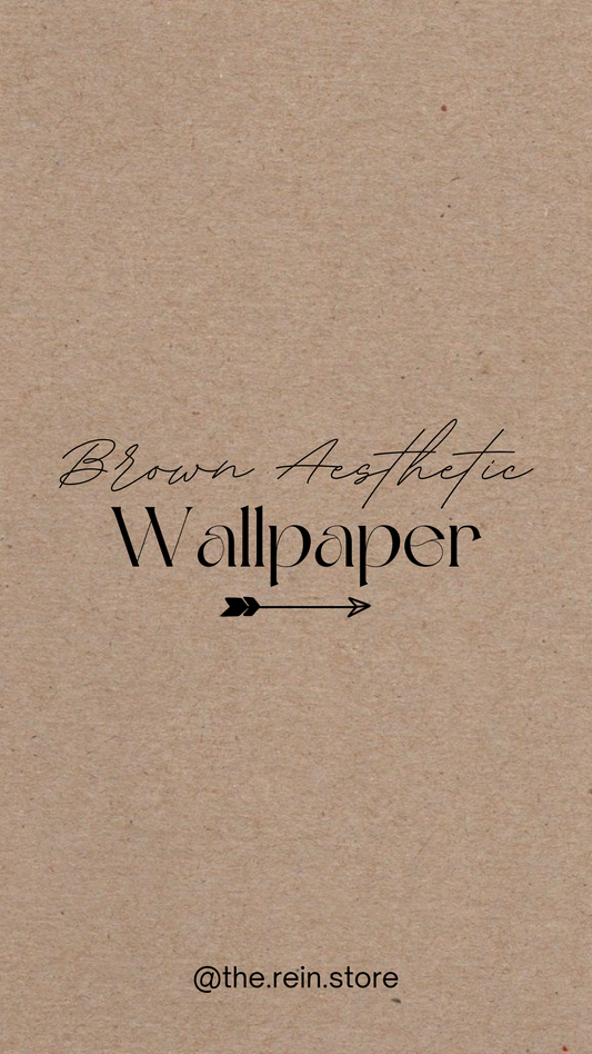 Brown Aesthetic Wallpaper Bundle