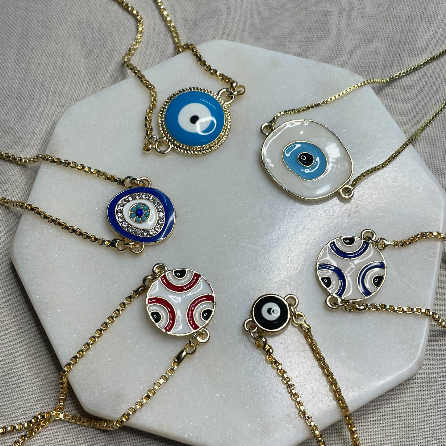 Sidonie Evil Eye Bracelet