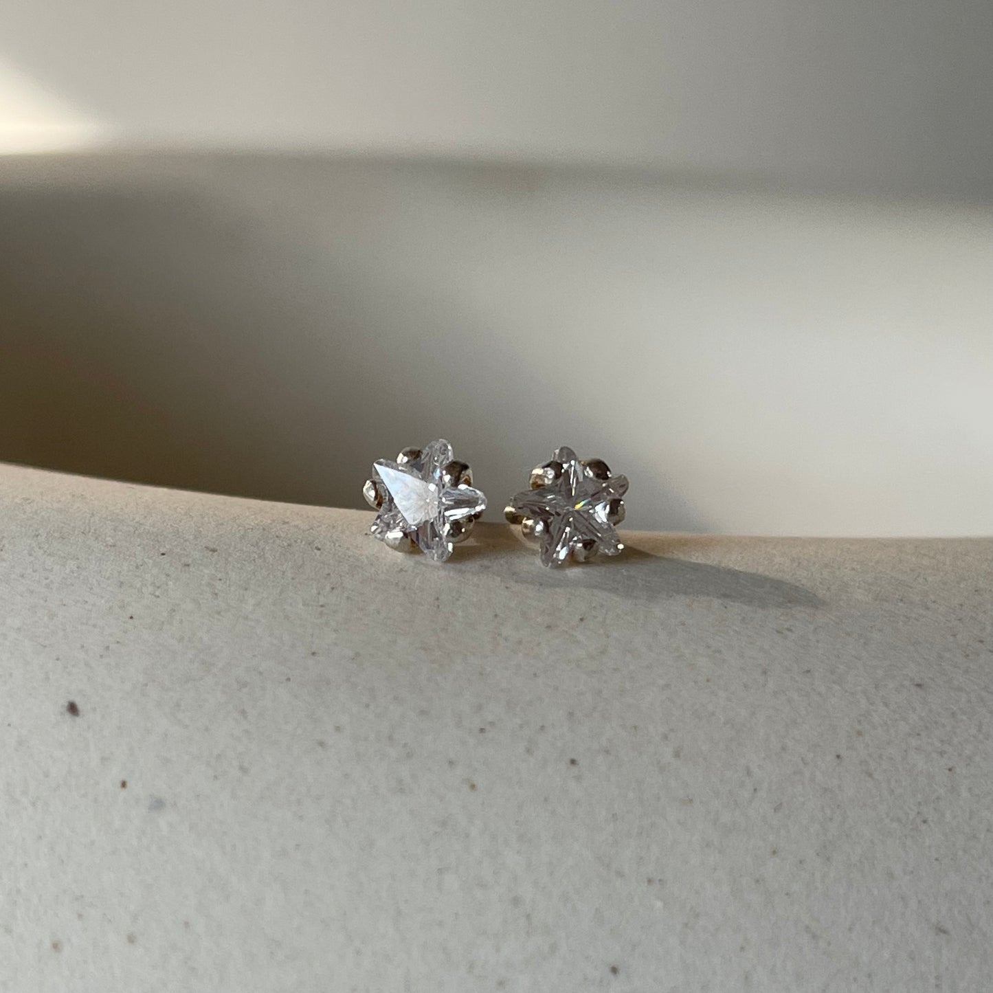 Chiron Star Diamond Earrings