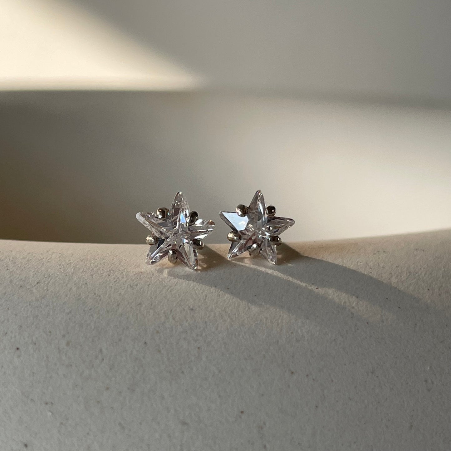 Chiron Star Diamond Earrings